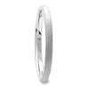 Tibor Domed Tungsten Carbide Ring With Sandblasted Crystalline Finish - 2mm - 8mm