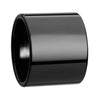 Toledo Black Flat Extra Wide Tungsten Carbide Ring With Polished Finish - 20mm