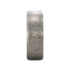 Orion titanium meteorite ring, front view