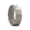 Orion titanium meteorite ring, side view