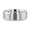 Beveled Tungsten Carbide Ring - 4mm - 12mm