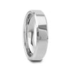 Beveled Tungsten Carbide Ring - 4mm - 12mm
