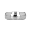 Rhodes titanium ring, worn on hand