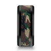 Paolo Extra Wide Black Ceramic Wedding Ring Military Style Jungle Camouflage - 10mm