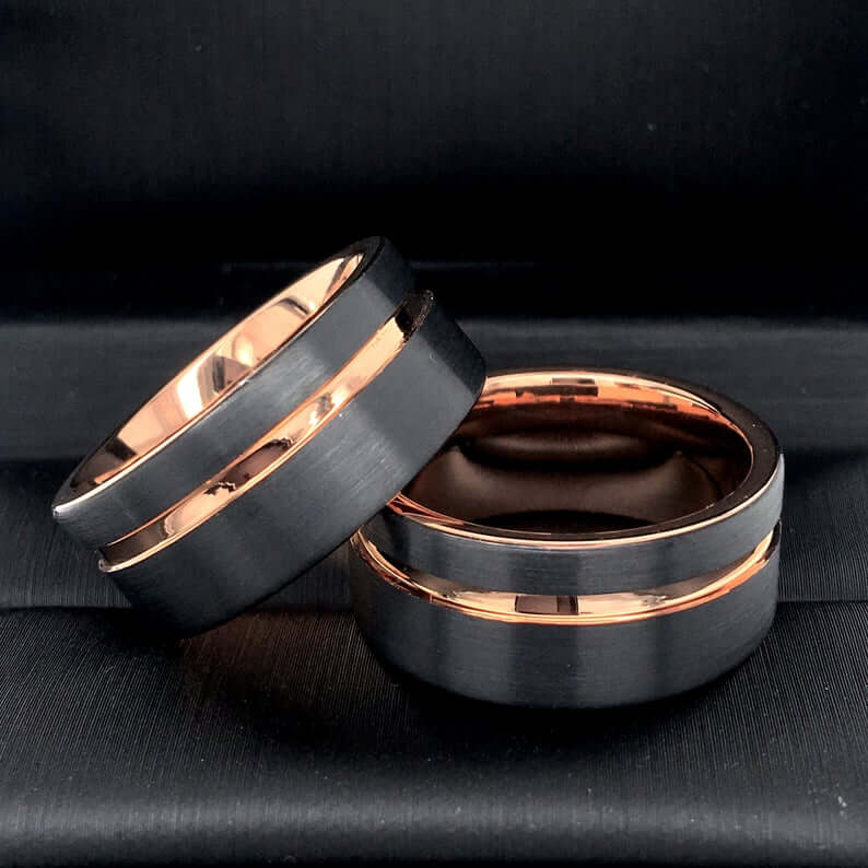 Tungsten Wedding Bands For Men & Women | Free Laser Engraving– The Artisan  Rings