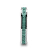 Women's Tungsten Ring with Light Blue Carbon Fiber Inlay - 4mm