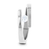 ension Set Titanium Diamond Ring