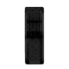 Hyperion black titanium carbon fiber ring, front view