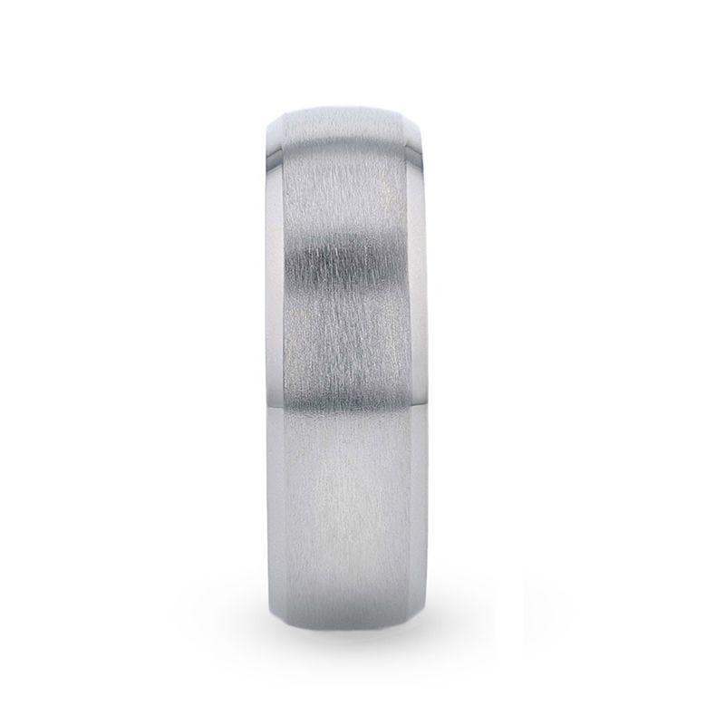 Argos chrome-plated titanium ring, front view