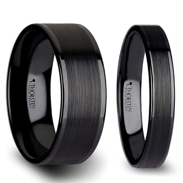 Black Ceramic Rings– The Artisan Rings