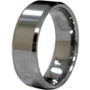 Kenzie Men’s Tungsten Wedding Band With High Polished Center and Beveled Edges 8mm