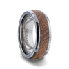 Titanium Ring Made From Genuine Whiskey Barrels Used By Jack Daniel’s Distillery